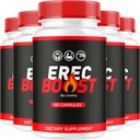 (5 Pack) ErecBoost Capsules, Supplément Capsula original Pastilles - Formule avancée, 300 Capsules pour 5 Mois