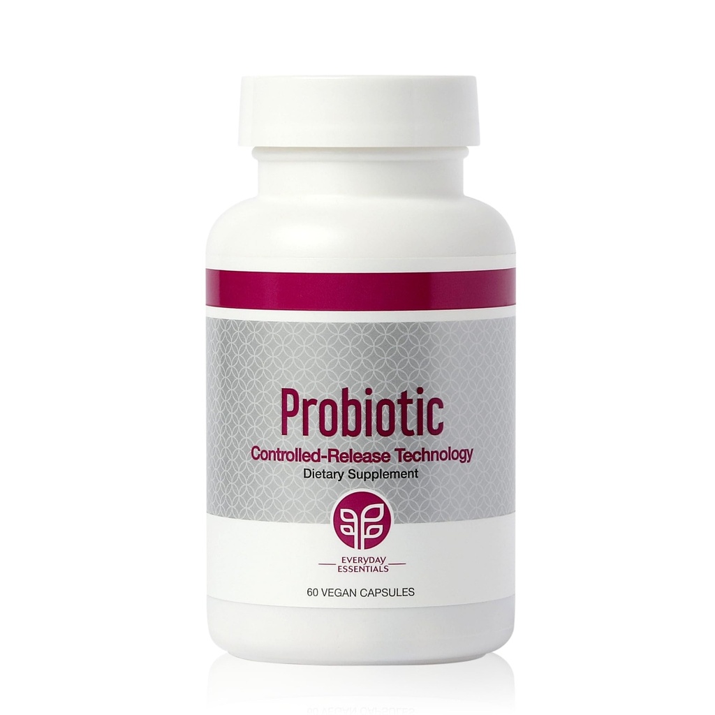 PURE Probiotic Controlled-Release Technology (technologie de libération contrôlée) 60 Capsules végétaliennes Supplément alimentaire pour le soutien immunitaire et digestif (idéal pour les hommes, les femmes et les enfants)