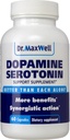Suppléments à la sérotonine et à la dopamine, mieux que la dopamine ou la sérotonine. Aide à maintenir des niveaux de neurotransmetteurs normaux. Mucuna Pruriens, 5-HTP, 60 Capsules Femmes Hommes