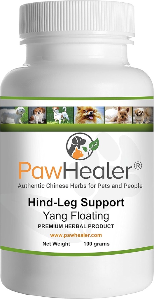 Faiblesse des jambes arrière: Yang flottant - 100 Grams-Herbal Poudre-Chiens et animaux de compagnie