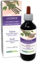 Naturalma Librice ou Liquorice (Glycyrrhiza glabra) Teinture sans alcool racine - 6,76 fl oz Extrait liquide dans les gouttes - Supplément à base de plantes - Vegan