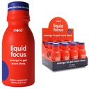 Plus Labs Liquid Focus, Nootropic Smart Drink avec des antioxydants puissants et des herbes Adaptogènes pour l'énergie et la concentration, 150mg caféine (paquet de 12)
