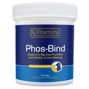 Rx Vitamines Phos-Bind - Supplément de soutien au rein Poudre - Binder au phosphate pour chats et chiens pour la santé du rein - soutient le nettoyage normal du rein et les soins essentiels du rein - 35g