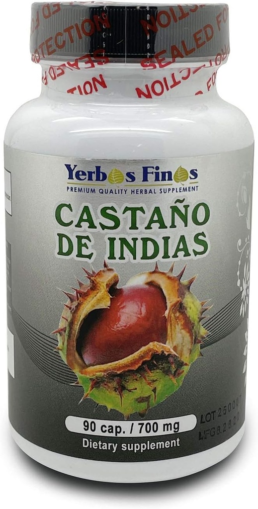 Evimeria Yerbas Finas Castano de Indias 90 Cap/ 700mg Complément alimentaire