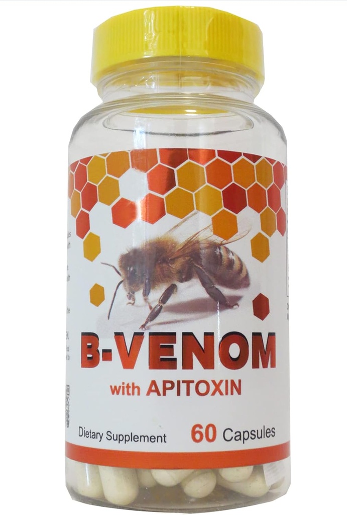 B - Venom Bee Venom avec glucosamine sulfate veneno abeja capsulas