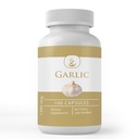 Ingrédients originaux purs Capsules d'ail, (100 Capsules) Toujours purs, sans additifs ou remplisseurs, laboratoire vérifié