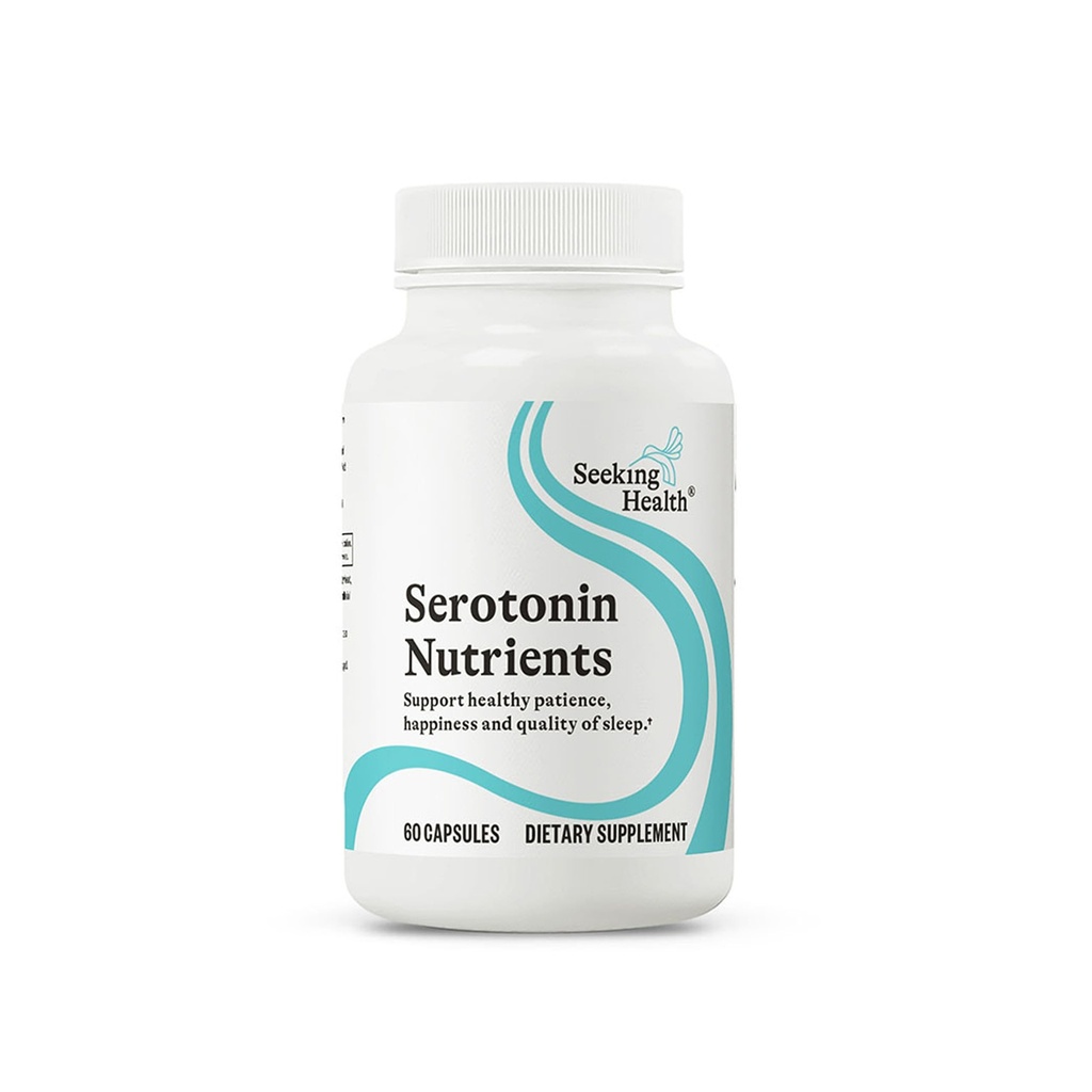 Recherche santé Sérotonine nutriments, soutient sommeil sain, supplément 5-HTP avec vitamine B6 et extrait de safran, végétalien et végétarien (60 capsules)
