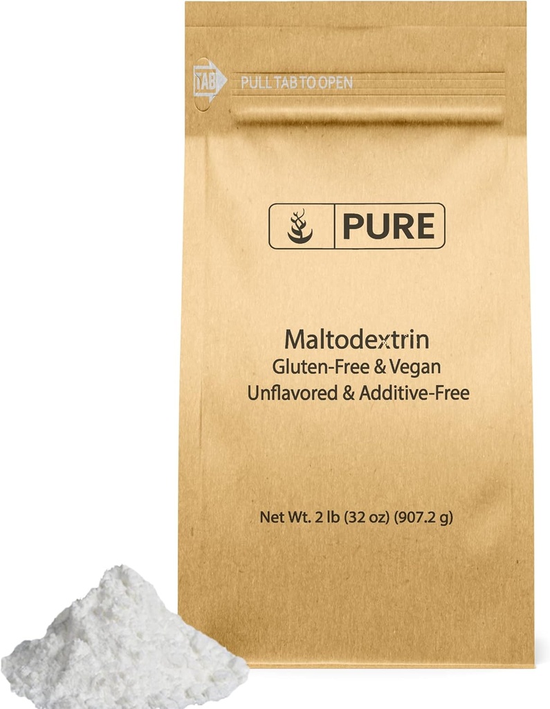 PURE ORIGINAL INGRÉDIENTS Maltodextrine (2 lb) Binder & Thickener, non aromatisé, sans additifs
