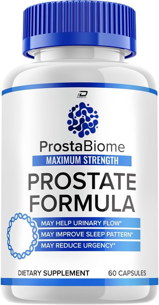Supplément Prostabiome pilules d'énergie avancées - Suppléments pour les hommes - Prosta biome Suppléments de contrôle de Bladder Prostabiome pour les hommes Supplément de santé, Examens Prostabiome (60 capsules)