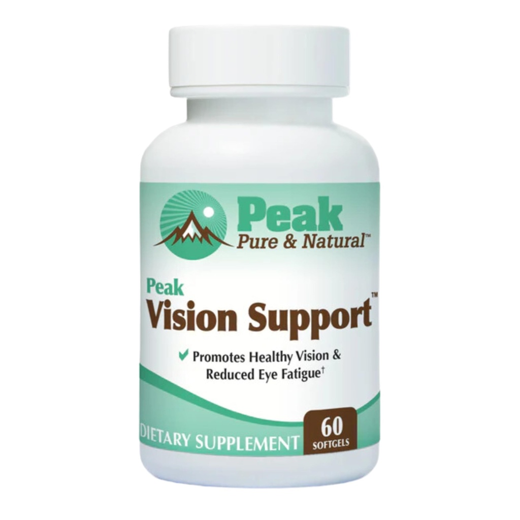 Peak Vision Support Eye Health Supplement – Supplément Lutéine et Zeaxanthin pour Fatigue des yeux, Protection de la lumière bleue - Promotion des yeux sains et une vision claire (30 portions)