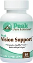 Peak Vision Support Eye Health Supplement – Supplément Lutéine et Zeaxanthin pour Fatigue des yeux, Protection de la lumière bleue - Promotion des yeux sains et une vision claire (30 portions)