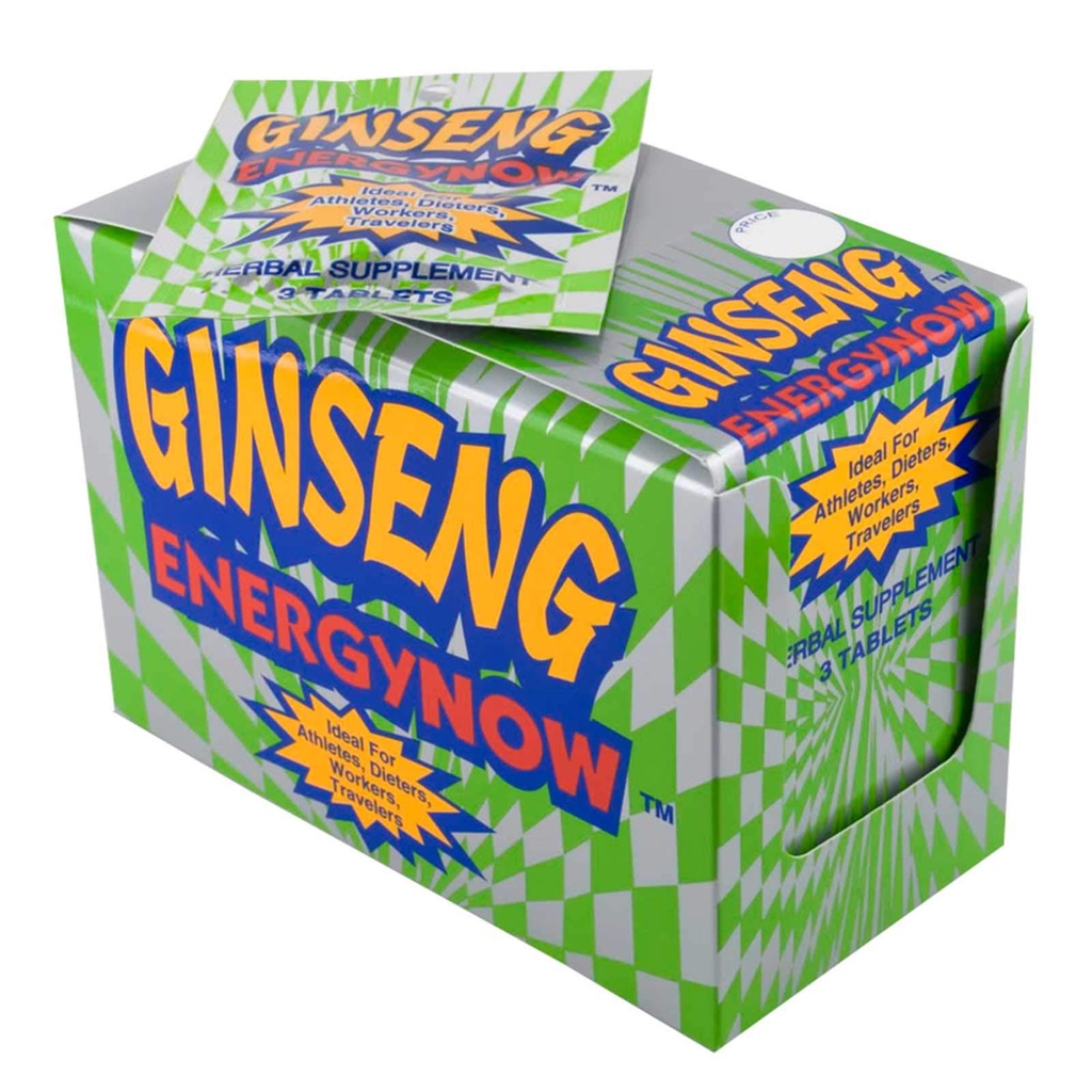 Supplément à base de plantes Green Hills Ginseng (paquet de 24)