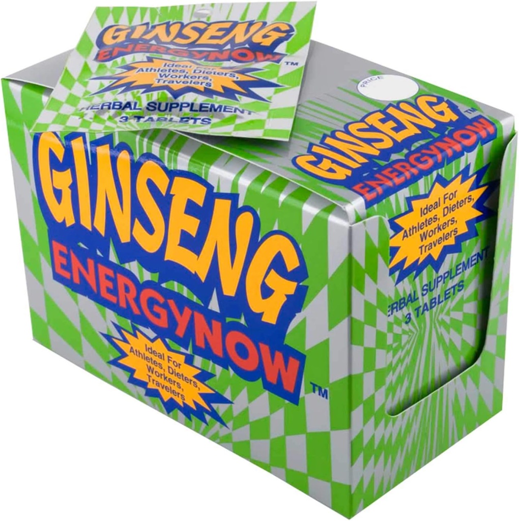 Supplément à base de plantes Green Hills Ginseng (paquet de 24)