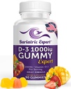 Expert bariatrique D3 Vitamine – Supplément diététique pour adultes post-chirurgie bariatrique, 90 Nombre