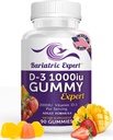 Expert bariatrique D3 Vitamine – Supplément diététique pour adultes post-chirurgie bariatrique, 90 Nombre