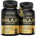 Atlantis Nutrition Himalayan Shilajit Capsules Formulées avec 20 % d'acide fulvique.