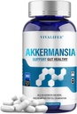 Supplément probiotique d'Akkermansia, ultra-haute résistance 300 milliards d'AFU La souche vivante soutient la santé gustative, immunitaire et la santé globale - augmente la production de GLP-1 - convient aux hommes et aux femmes - 120 capsules