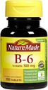 Nature faite de vitamine B6 100 mg Tables, 100 ct
