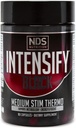 Intensifier NDS Nutrition Noir - Mélange thermogénique avec Advantra Z pour la perte de graisse et d'eau - Boost Métabolisme, Calories de brûlure, Aide à réprimer l'appétit - Améliorer la tonalité corporelle, Définition musculaire - 90 Capsules