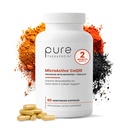 Pure Therapro Rx MicroActive CoQ10, MicroPQQ & Shilajit, 60 Capsules