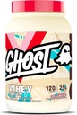 GHOST Poudre de protéines de lactosérum, lait céréalier fruité - 2LB, 25G de protéines - Mélange de protéines de lactosérum - Après l'entraînement Fitness et nutrition Shakes, Smoothies, Cuisson et cuisson - Soy et sans gluten