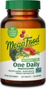 MegaFood Femmes 55+ Multivitamine quotidienne pour les femmes - avec vitamine A, C, D3 & E pour le soutien optimal du vieillissement - Plus Real Food - Supplément de soutien osseux et immunitaire - Végétarien - 120 onglets