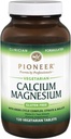 Pioneer Cal Mag & Vitamine D) Supplément Calcium & Magnésium pour les Adultes