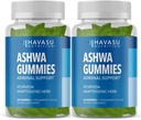Ashwagandha Gummies Supplement Designed to Support a Natural Calm - Herbal Support - Ashwagandha Gummies for Women and Men - Non-GMO and Gluten-Free Supplement - 120 Vegan Strawberry Gummies