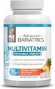 NU LIFE Bariatriques avancées Multivitamines Tablettes à mâcher, Mulivitamine bariatrique avec fer - Berry tropicale (60 comprimés à mâcher) (paquetage mai vary)