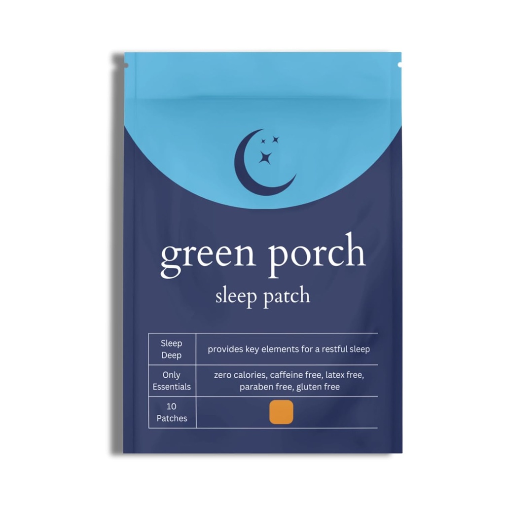 Sleep Patchs – Natural Nighttime Support avec Melatonine, Magnésium et L-Theanine.