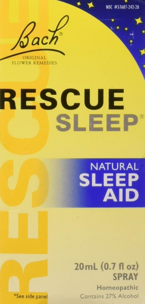Rescue Sommeil, 20 ml, Essences Fleur Bach