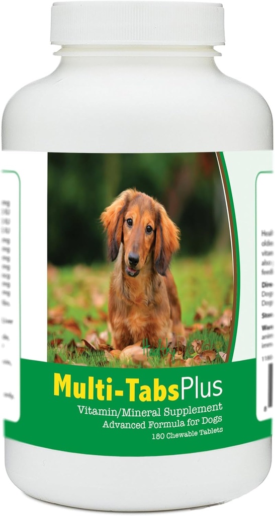 Breeds sains Dachshund Multi-Tabs Plus Comprimés à croquer 180 Compte