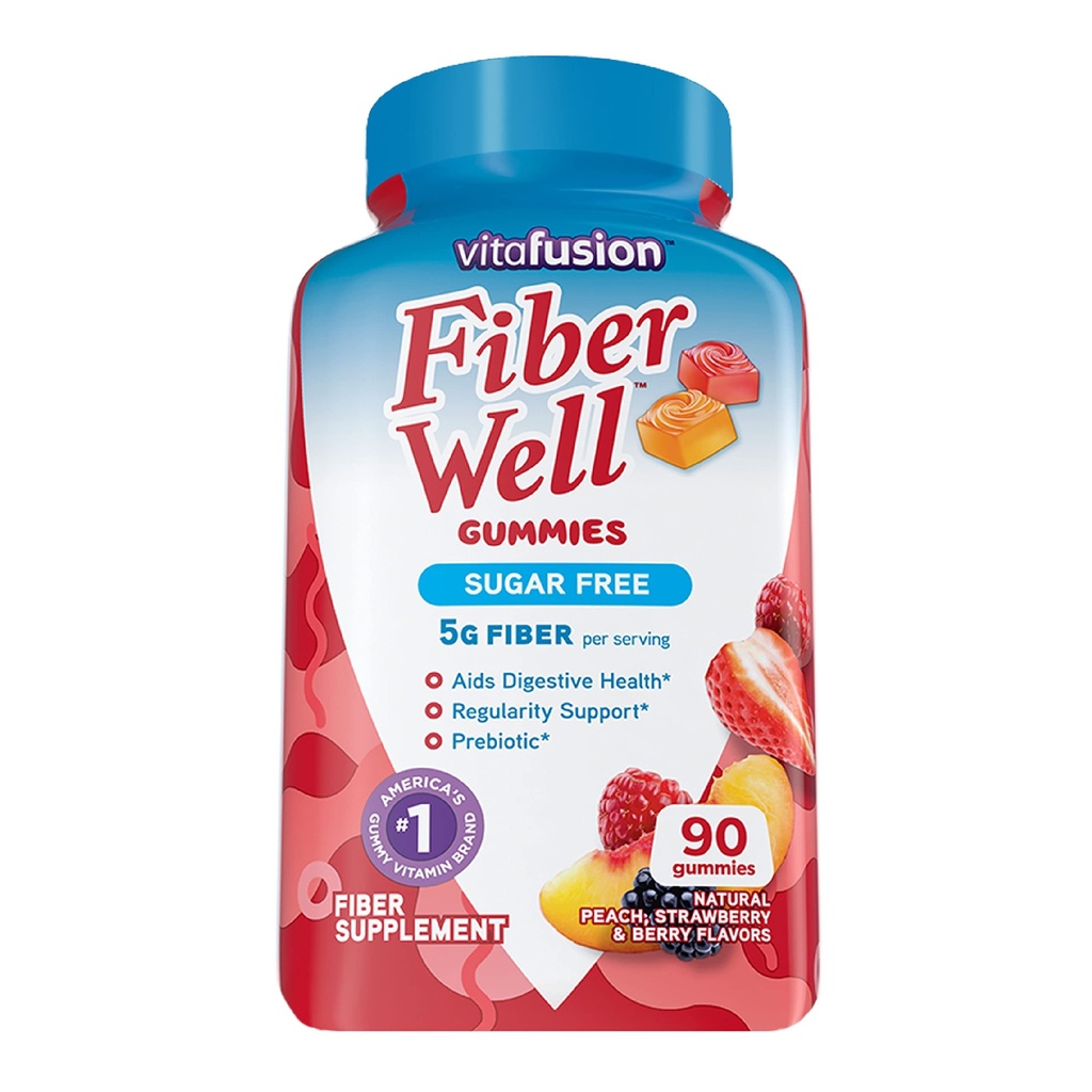 Supplément cardiovasculaire extrait d'ail avec gommes sans sucre de Vitafusion, 90 Nombre