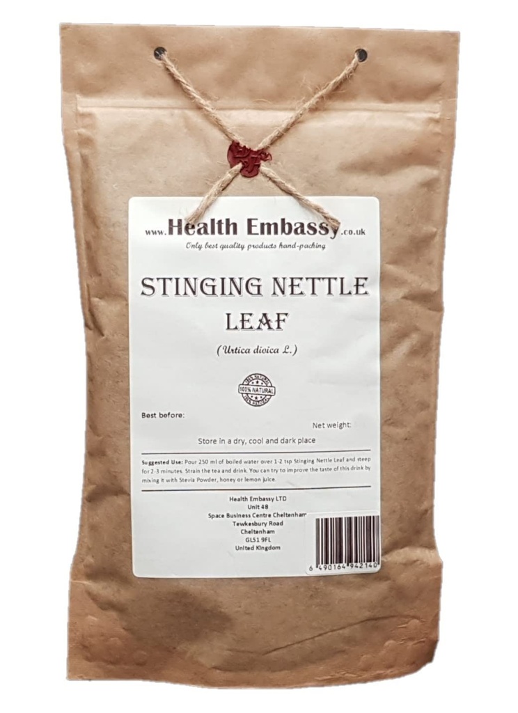 Ambassade de la santé Feuille de nébuleuse Urtica Dioica L. Thé à base de plantes (100g)