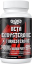 1400mg Beta Ecdystérone et suppléments de turcestérone, maximisé 98% Beta Ecdystérone et 20% Extrait de turcestérone pour la masse musculaire,Résistance, Synthèse protéique, 60 Capsules