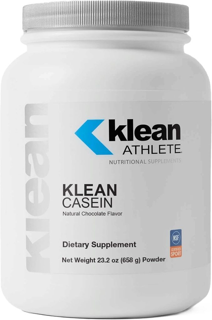 Athlète klean : Klean Casein Protein, conçu pour aider à la récupération et à réduire la décomposition musculaire.