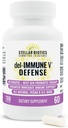 Del-Immune V® Defense by Stellar Biotics, All-Natural Immmune Support & Gut Health (+) Soins immédiats, Métabiotique: NextGen Probiotic Therapy (60 capsules)