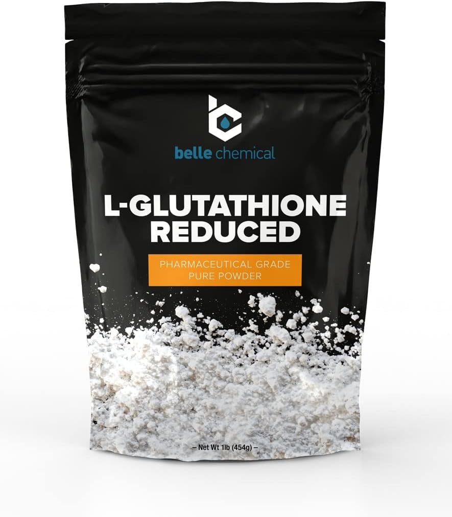 Pure L-Glutathione Reduced Pharmaceutical Grade (1 Pound)