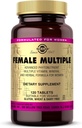 Solgar Femelle Multiple, 120 Comprimés - Multivitamines, Minéraux et Formule à base de plantes pour femmes - Phytonutriments avancés - Vegan, sans gluten, sans laiterie, sans casher - 40 portions