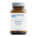 Reconstruction d'entretien métabolique - Supplément de soutien de santé os avec calcium, vitamines D + K2, zinc, citrate de magnésium + minéraux traces, sans remplissage (180 capsules)