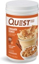 Quest Nutrition Cinnamon Crunch Protéines Poudre, 20g de protéines, 2g de glucides nets, 1g de sucre, faible teneur en glucides, sans gluten, 1,6 livre, 24 portions