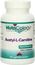 Nutricologie Supplément acétyl-L-Carnitine 500mg - Métabolisme et soutien énergétique, ALC, acide aminé libre, capsules végétariennes - 100 Compte