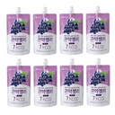[NongHyup] Grape Konjac Jelly, Produit de la Corée, Healthy and Natural Weight Loss Diet Supplément aliments, faible teneur en calories, (150g x 8 packs) (Grape Flavor)