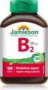 Jamieson Vitamine B2 (Riboflavin) 100 mg, 100 comprimés