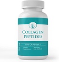 Ingrédients originaux purs Peptide de collagène, (100 capsules) Pure, aucun additif ou remplissage, laboratoire vérifié