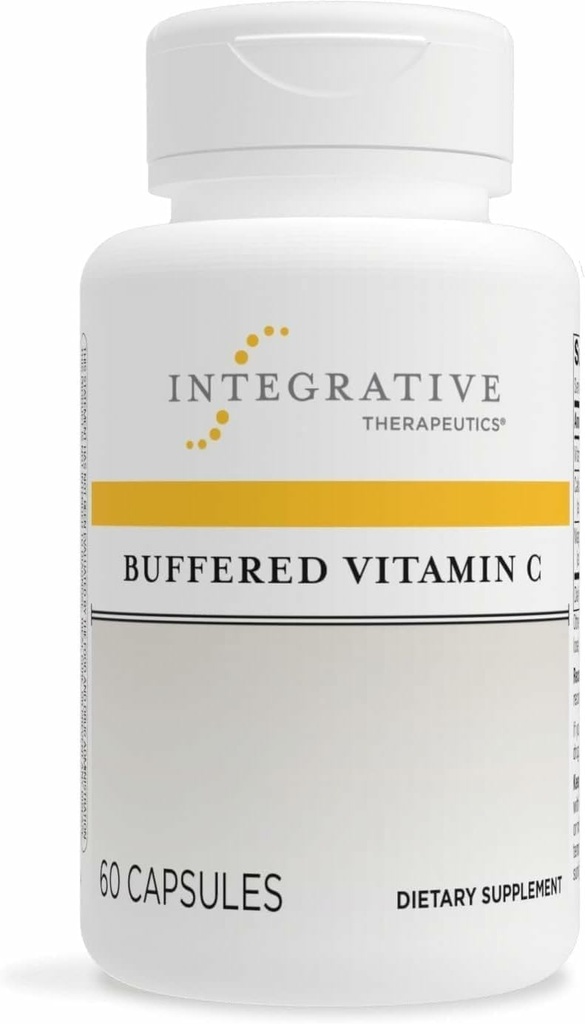 Thérapeutique intégrative Bouffée de vitamine C - Supplément antioxydant pour peau saine et tissus conjonctifs* - Vegan et sans gluten - 60 capsules (60 portions)