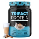 Nutriologie TRIPACT Poudre de protéines - 7-en-1 Remplacement des repas Shake with Grass Fed Whey Protéine Poudre, Pois, Riz, Verts pour la récupération des muscles et l'immunité, Vanilla Latte & Cinnamon Saveur, 20 portions