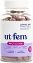 Protection UT-Fem - Défense du piège urinaire pour les femmes, 3-en-1 Formule quotidienne de défense pour protéger la santé du piège urinaire, D-Mannose, Cranberry + Hibiscus, Supplément naturel - 60 Capsules Vegan