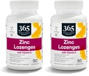 365 par marché des aliments entiers, LOunceenges Zinc Vitamine C, 90 Compte (paquet de 2)