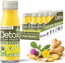 Detox de jus de serre Wellness Shots Organic Immunity Shots Juice Foie Santé Bien-être + Anti-inflammatoire avec Ginseng, Thistle de lait et Dandelion Vegan & sans gluten (2 Oz, pack de 12)